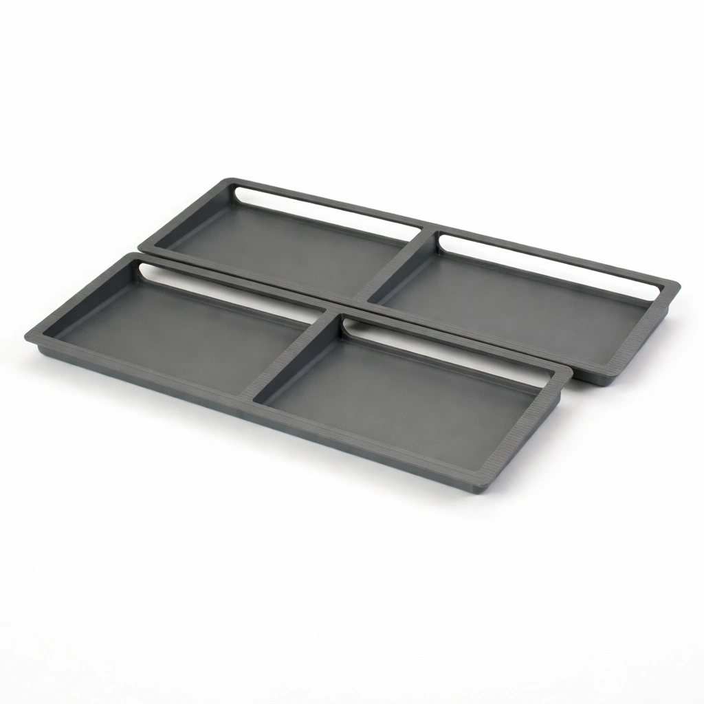 3D tištěný model krytu ventilace v autě z ASA