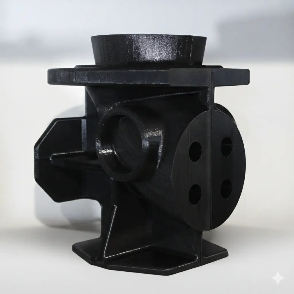 3D tištěný model hydrantu z PETG