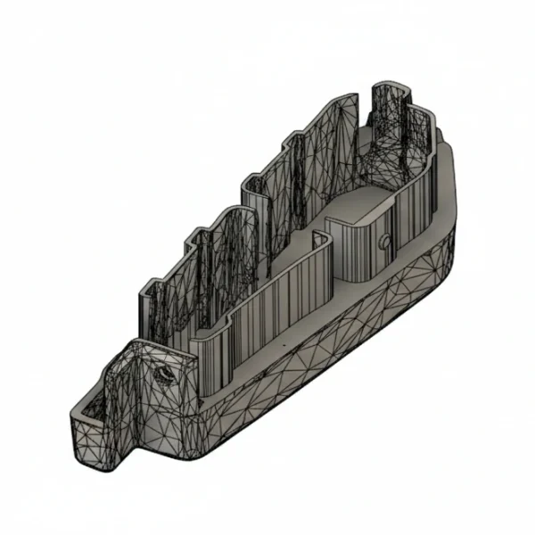 3D skenování držáku v autě