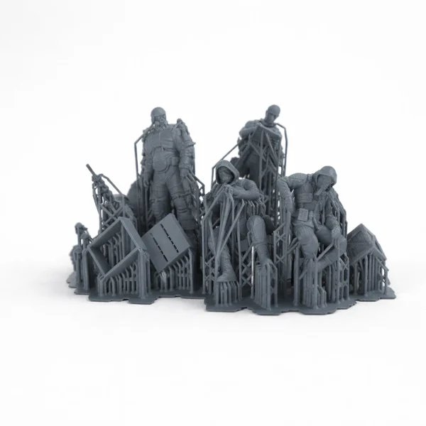 SLA 3D tisk miniatur