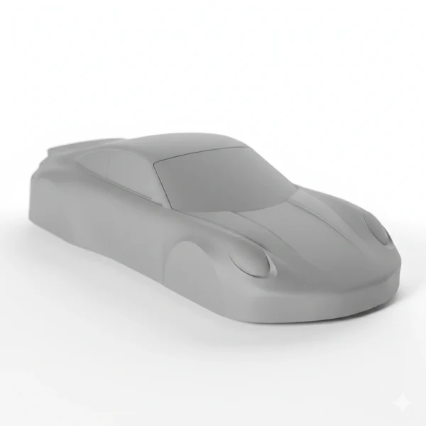 SLA 3D tisk modelu auta