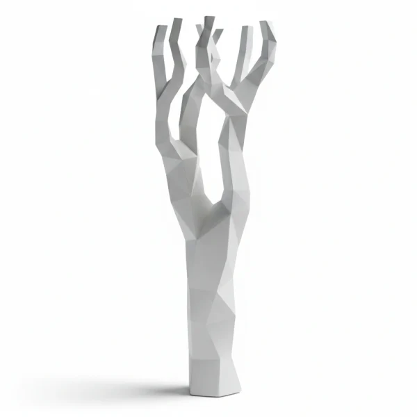 SLA 3D tisk modelu stromu pro lampu